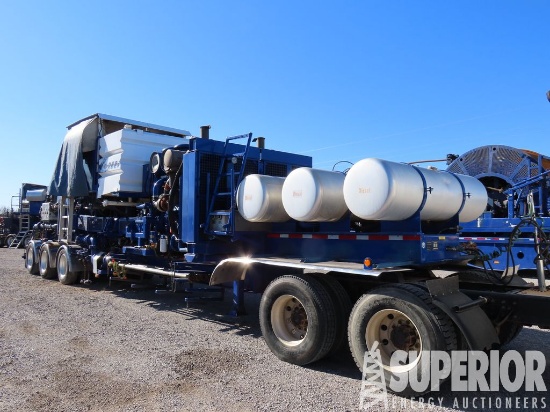 (x) (4-10) Double Pump Trailer w/(2) MSI 600HP Tri