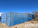 (4-72) 8'W x 40'L Crimped Wall Shipping Container