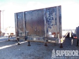 (x) 1993 FONTAINE 8'W x 45'L T/A Flatbed, VIN-13N1