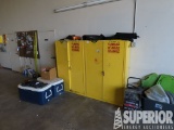 (4-101) (4)  JUSTRITE Flammable Cabinets w/Spray P