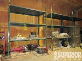 (2) 12'H x 4'Dia x 10'W Steel Parts Shelves (Made