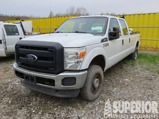 (x) (4-4) 2012 FORD F-350 4x4 Crew Cab Pickup, VIN