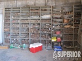 Shelves f/Studs, Pipe Fittings, Located In Yard #
