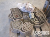 Pallet of Various Size Roller Chain, Located In Ya