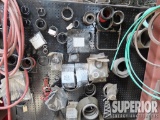 Rack of LOGAN Bumper Sub Repair Kits, Located In Y