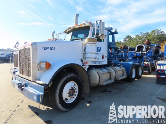 (x) 2007 PETERBILT 367 T/A Winch Truck Tractor, VI