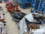 (4) Pallets & (2) Metal Crates w/ Various Size Hyd