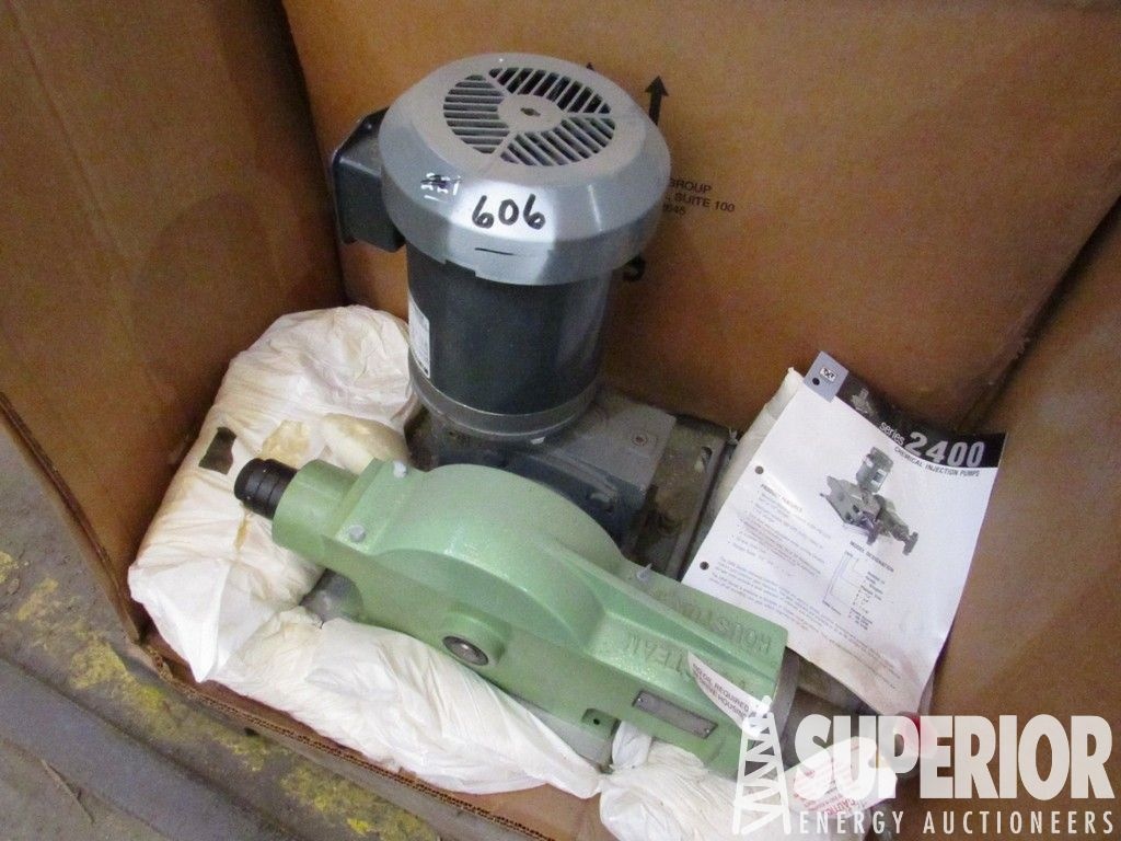 3 Textstem Series 2400 Chemical Injection Pumps Heavy Construction Equipment Online Auctions Proxibid