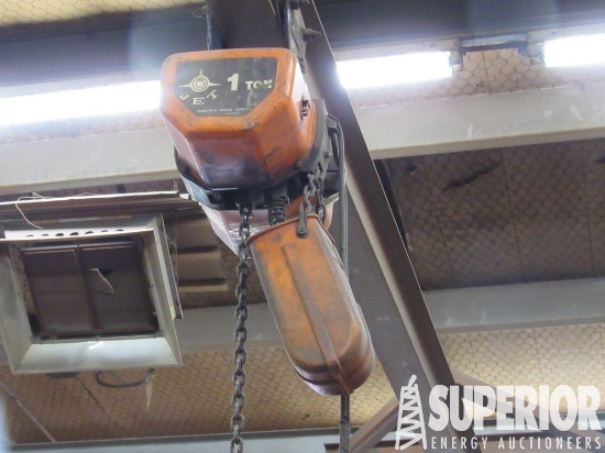 JET 1-Ton Elec Chain Hoist