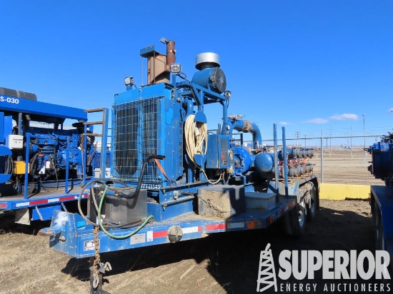 (x) (1-25) 2015 OILFIELD REPAIR T/A Boost Trailer,