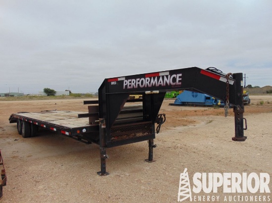 (x) 2013 PARKER T/A 8'6"W x 27'L Gooseneck Equipme