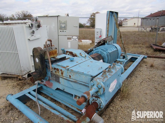 NATIONAL J-100 Triplex (OH1-130) Pump w/Bronze Flu