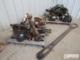 (2) Pallets of Pumping Unit Parts, Pumping Unit En