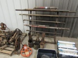 Horz Tool Rack, Containing Collar Locators, Gamma