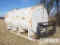 7'Dia x 14'L 4000-Gal Fuel Tank, Skidded