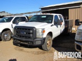 (x) 2015 FORD F-350 4-Door 4x4 Dually Flatbed Serv