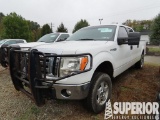 (x) (9-8) 2011 FORD F-150 4x4 Crew Cab Pickup, VIN