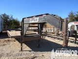 (x) 2011 ELITE 42'OAL T/A Gooseneck Equipment Trai