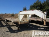 (x) 2007 ELITE 40'OAL T/A Gooseneck Equipment Trai