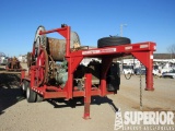 (x) 2015 PRO-FORMANCE REDA Cable Spooler Trailer,