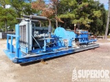 (14-17) NATIONAL JWS-400 Triplex Pump, Forged Flui