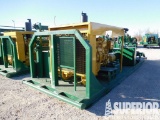 NATIONAL JWS-340 Triplex Pump, S/N-62873, w/Block
