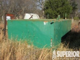 4'H x  8'W x 14'L 75-Bbl Sgl Compartment Mud Tank,