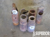 (4) Asst'd Sand Pump Bottoms & (2) Check Valves