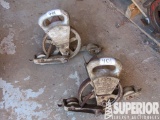 (2) CAVINS MBL Wireline Depthometers w/Counters
