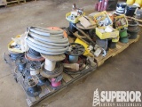 (2) Pallets of Elec Wire, HASTINGS Hot Stick & Mis