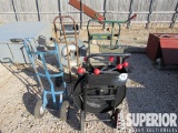 (7-3) (2) YBICO Banding Machines, (2) 2-Wheel Doll