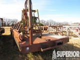 Shopbuilt 8'W x 46'L 3-Axle Catwalk/Transport Trai