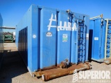 (8-8) 8'H x 10'W x 35'L 400-Bbl Crimped Steel Open
