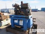 (7-13) QUINCY 370 Air Compressor p/b LISTER ST2A D