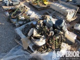 (7-23) DP 12JAAX Hyd Winch, (2) Pallets of Asst'd