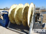 (8-21) 3-Section Air Operated Hose Reel, Mtd on Sh