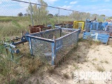 (2-28) (20) Frac Iron Transport Stands & Steel Bas