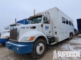 (x) (1-83) 2011 PETERBILT 348 T/A Data Van Truck,