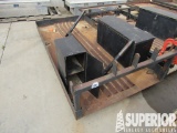 4'W x 8'L Steel Truck Bed Tool Rack w/ (2) Steel T