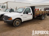 (x) 1999 FORD F-350 4x2 Dually Flatbed Truck, VIN