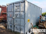 2017 20'L Shipping Container, S/N-KINU2401993, w/