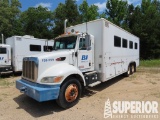 (x) (3-11) 2012 PETERBILT 348 T/A Data Van Truck,