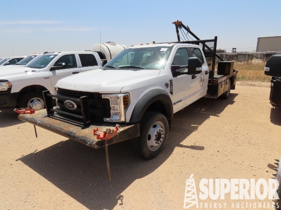 (x) 2019 FORD F-550 XL 4x4 Dually Crew Cab Pole Tr