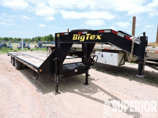 (x) 2014 BIG TEX T/A Gooseneck Trailer