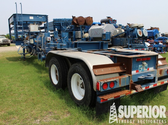 (x) (1-22) 2007 KAYLN T/A Frac Pump Trailer, VIN-5