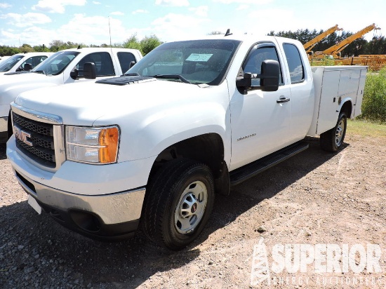 (x) 2012 GMC 2500HD Extended Cab 4x4 Service Truck