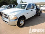 (x) 2011 DODGE Ram 3500 4-Door 4x4 Dually Flatbed