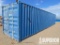 (12-87) 8'W x 8'H x 40'L Crimped Steel Shipping Co