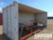 (12-90) 8'W x 8'H x 20'L Crimped Steel Shipping Co