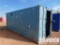 (7-105) 8'W x 8'H x 20'L Crimped Steel Shipping Co
